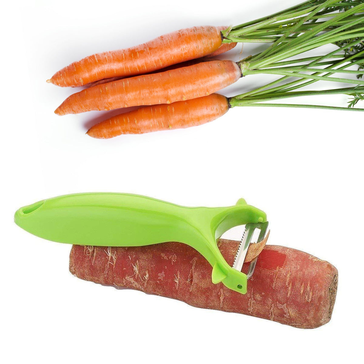 Vegetable Peeler – Sharp Stainless Steel Y-Shape For Fruits & Veggies | Quickslice