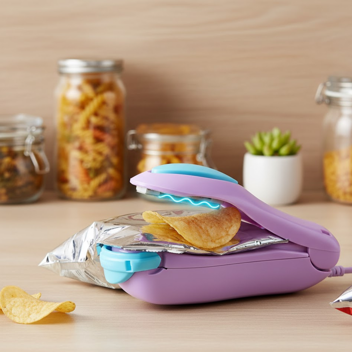 Mini Heat Sealer – Portable Snack & Food Bag Sealing Machine