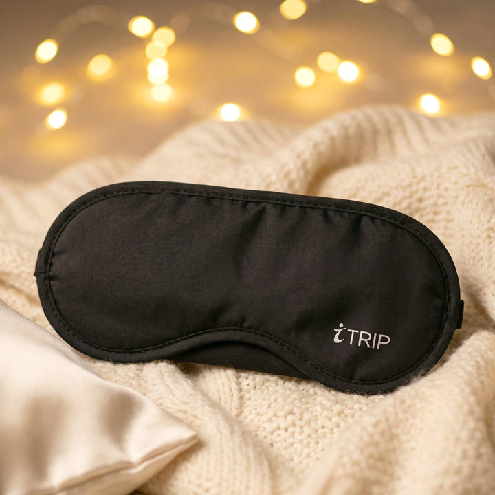 Men Sleeping Eye Mask Light Blocking Soft Adjustable For Sleep Travel