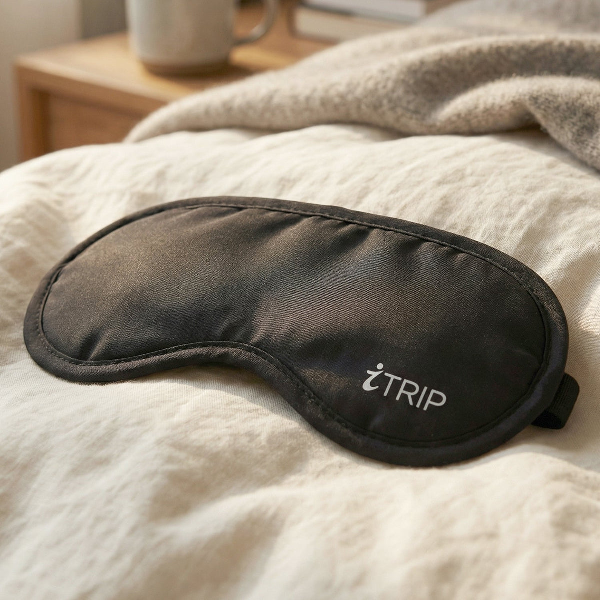 Men Sleeping Eye Mask Light Blocking Soft Adjustable For Sleep Travel