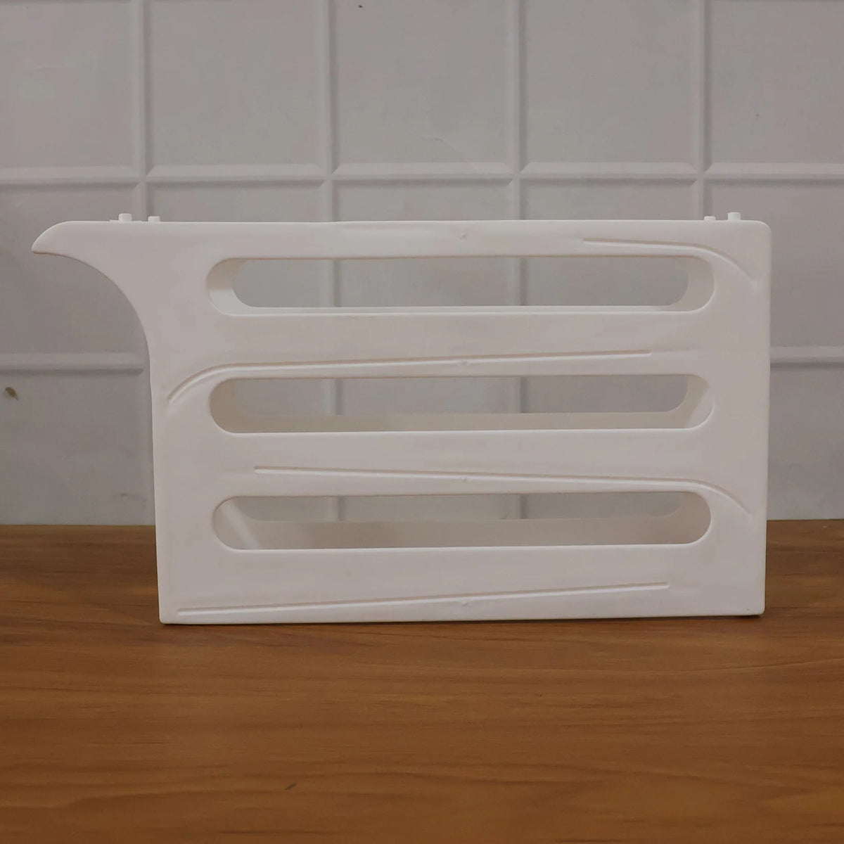 Plastic Egg Storage Organizer – Space-Saving Fridge Tray For Neat Kitchen Organization
