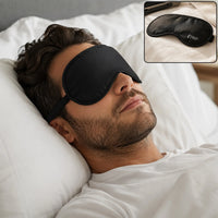 Men Sleeping Eye Mask Light Blocking Soft Adjustable For Sleep Travel