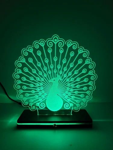 Personalized Name LED Lamp – 3D Acrylic Night Lamp with Your Name